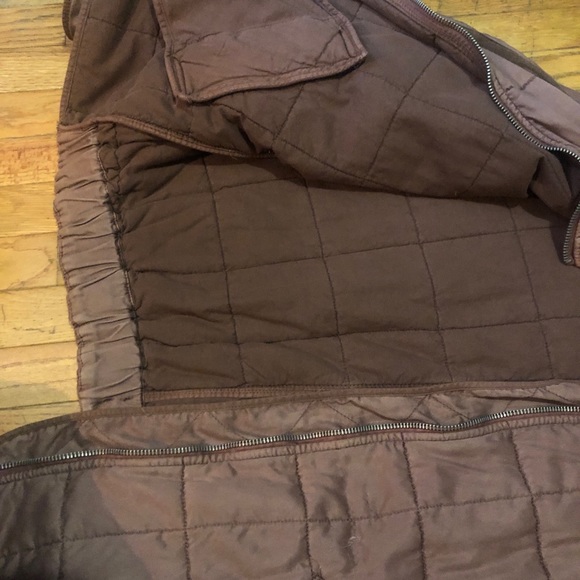 Free People Dolman Quilted Knit Jacket Old Pink L - Picture 6 of 8